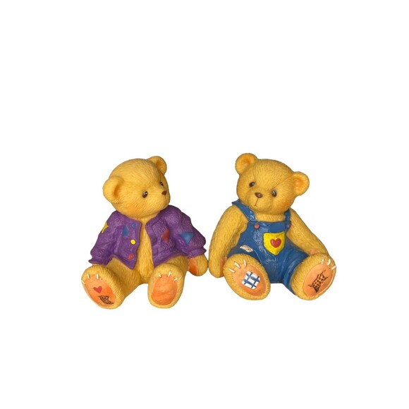 6 Bundle Lot - Cherished Teddies TOYBOX TEDDIES, Squeaky Toy Most w/Original Box - Picture 10 of 16